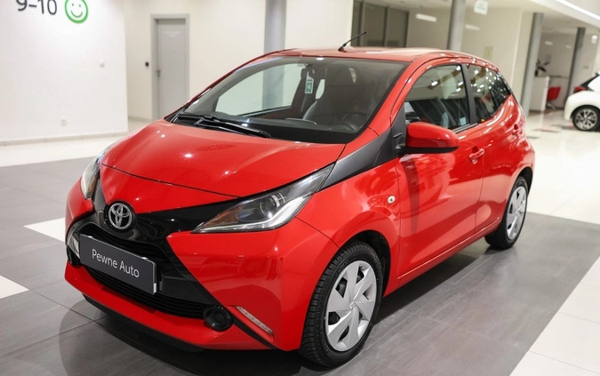 Toyota Aygo cena 38850 przebieg: 56102, rok produkcji 2015 z Świeradów-Zdrój małe 596